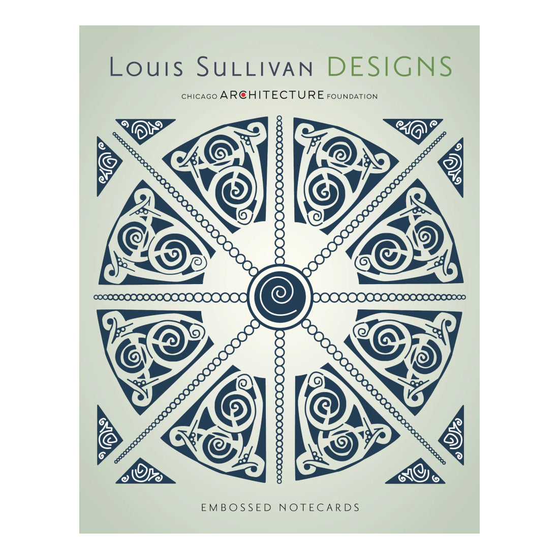 Louis Sullivan Embossed Designs Boxed Notecards