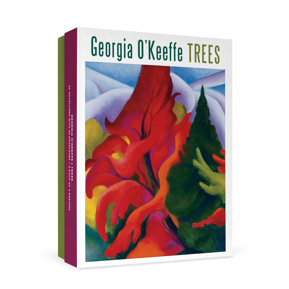 Georgia O’Keeffe: Trees Boxed Notecards