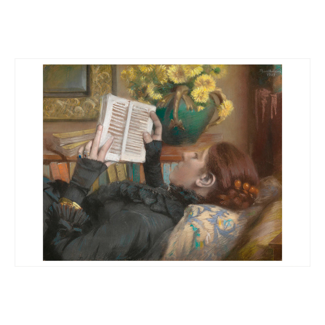 The Reading Woman: Leisure Boxed Notecards