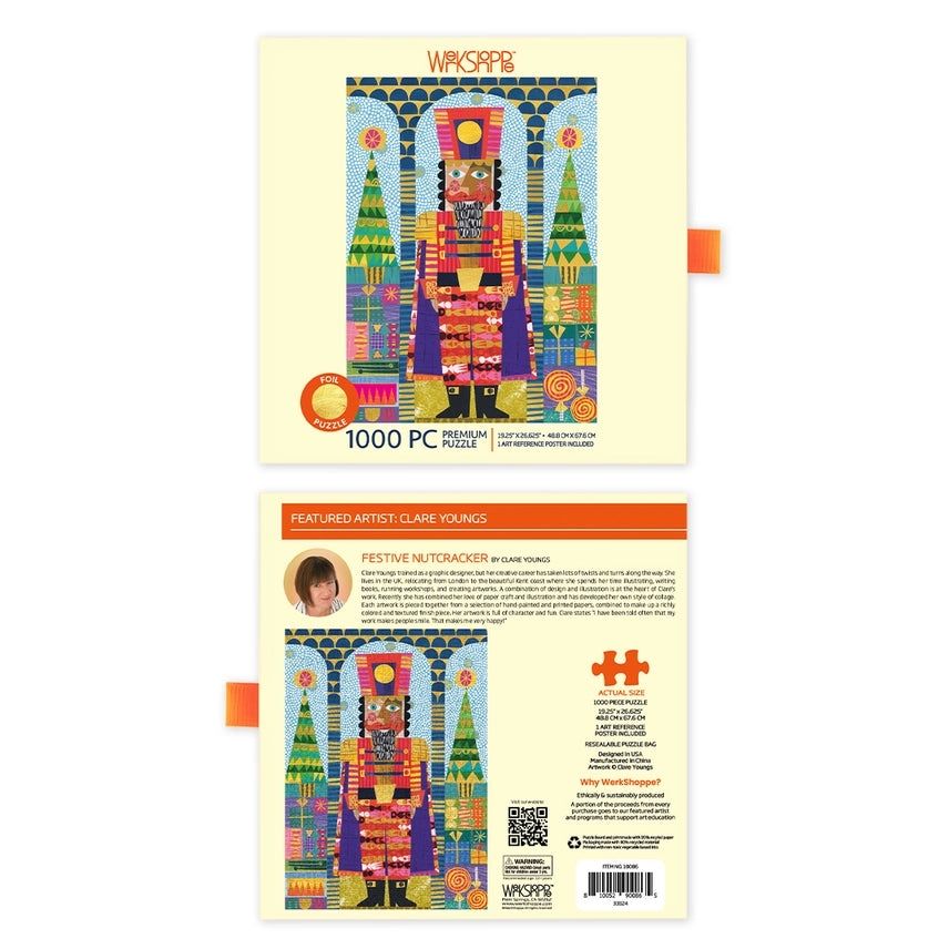 Gold Foil Nutcracker Puzzle