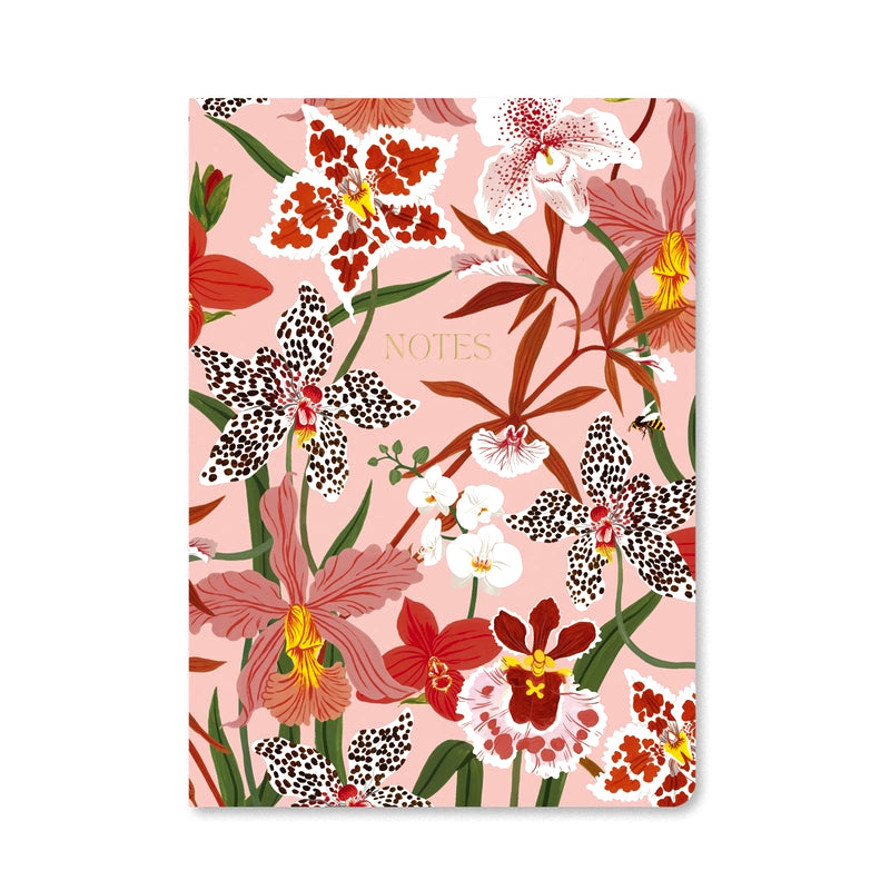 Orchids Lined Notebook