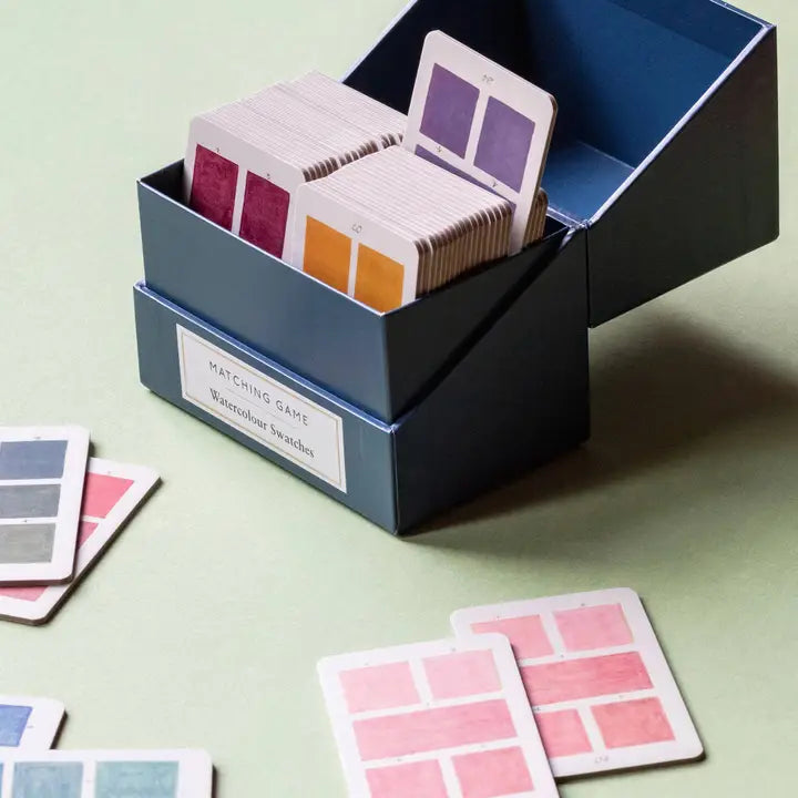 Watercolor Swatches Matching Game