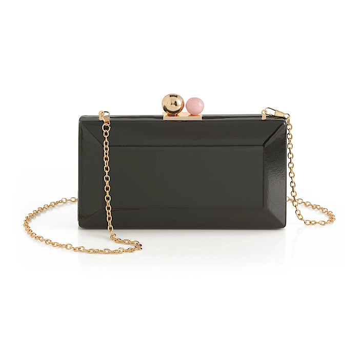 Black Mackenzie Minaudiere Purse