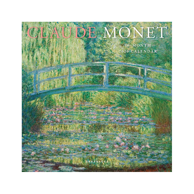 2026 Monet Mini Wall Calendar