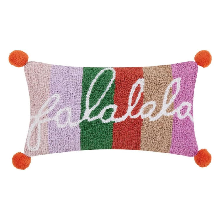 Fa la la Throw Pillow