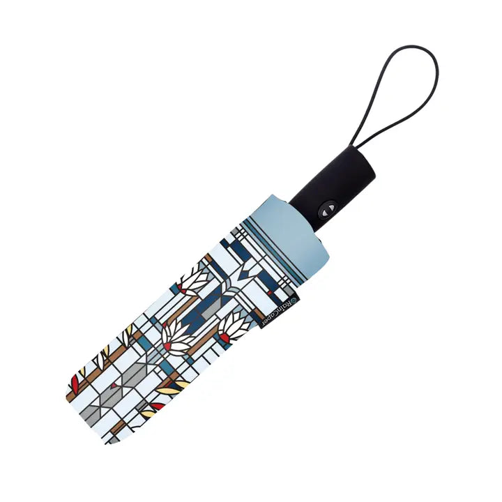 Frank Lloyd Wright 'Waterlilies' Travel Umbrella