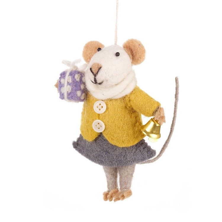 Agnes the Mouse Ornament
