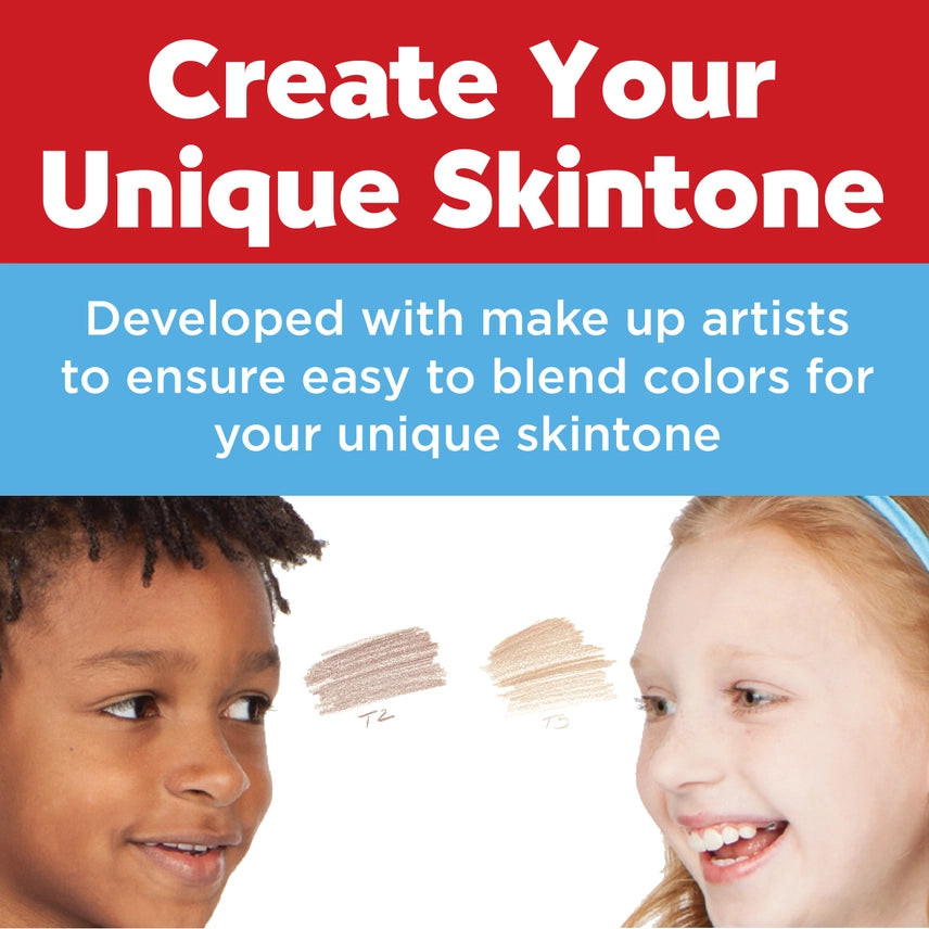 World Colors Pencil Set with Skin Tones