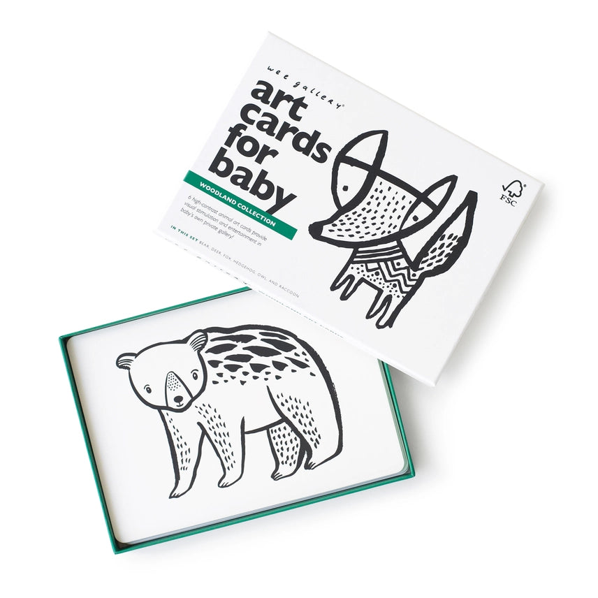 Woodland Art Cards for Baby