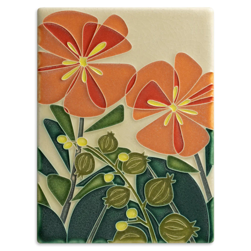 Blossom Bliss Motawi Tile