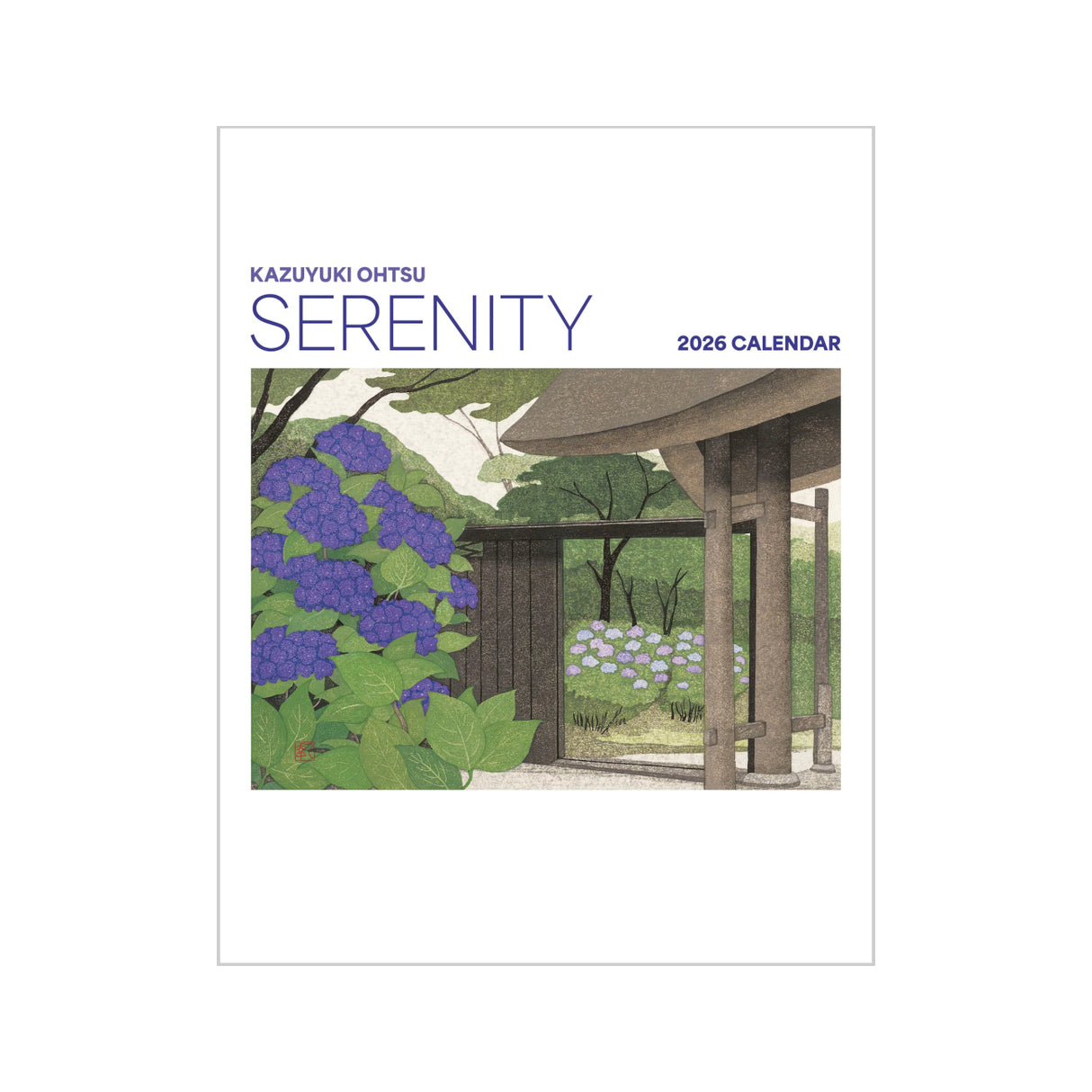 2026 Serenity: Kazuyuki Ohtsu Mini Wall Calendar