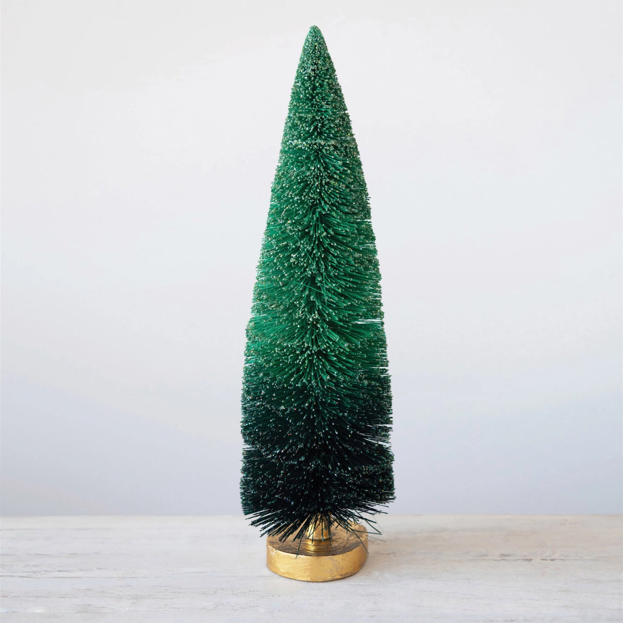 Green Ombre Bottle Brush Tree