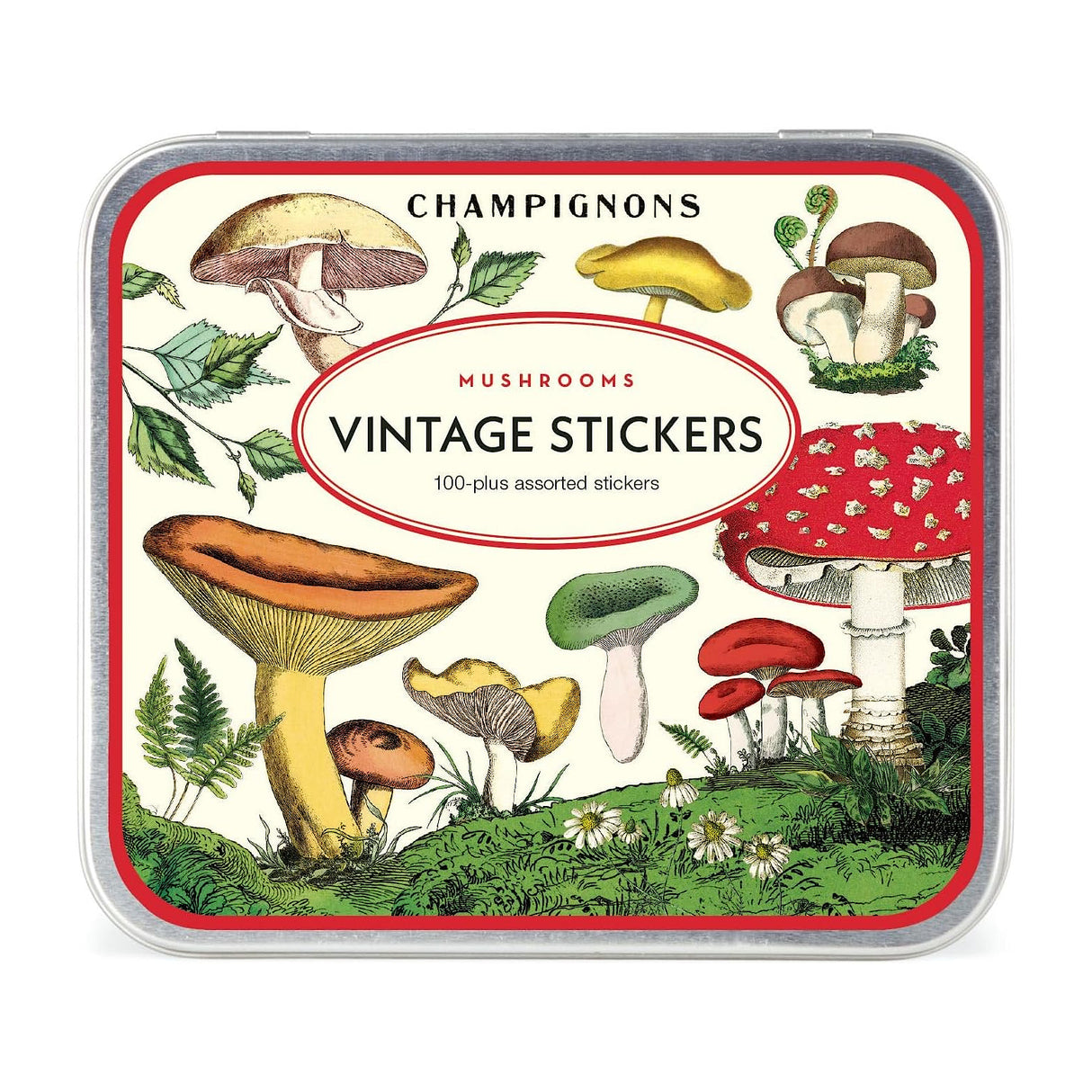 Vintage Mushrooms Sticker Set