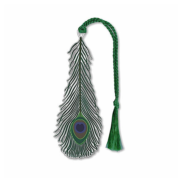Peacock Feather Bookmark