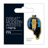 Dalí Lapel Pin by Andy Tuohy