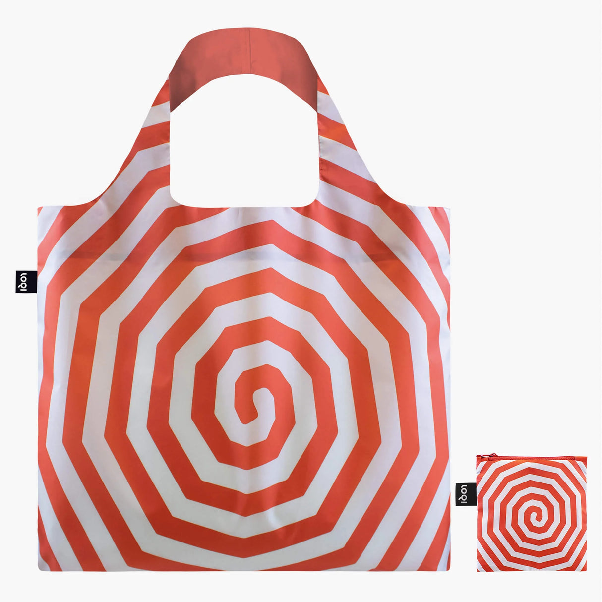 Louise Bourgeois Red Spiral Recycled Bag