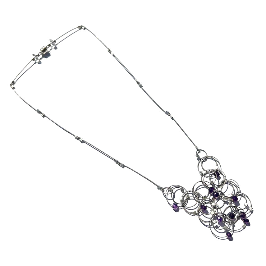 Amethyst Solar Necklace