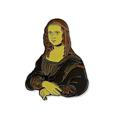 Mona Lisa Enamel Pin