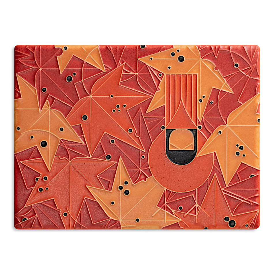Charley Harper 'Under the Sweetgum' Motawi Tile
