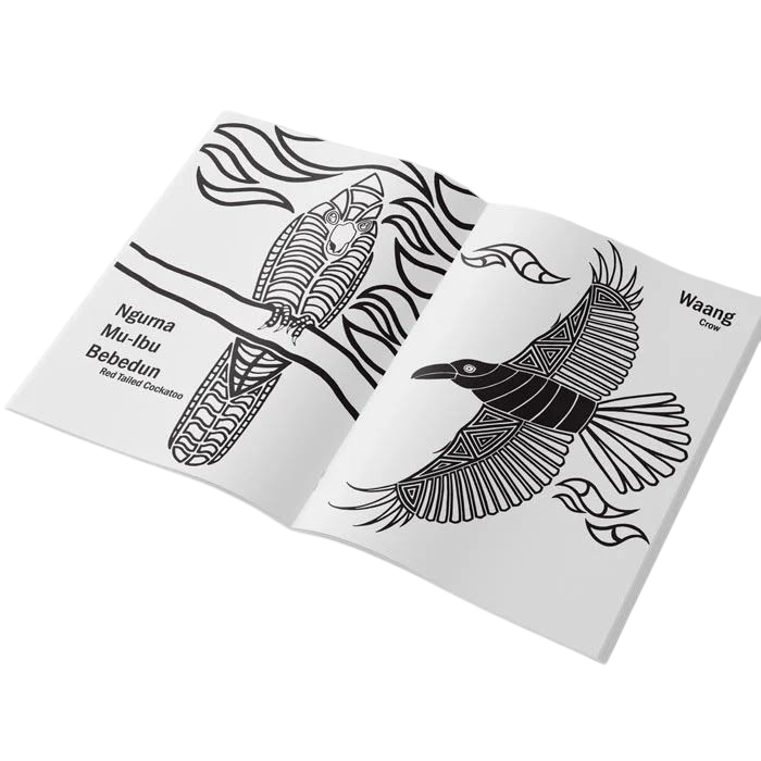 Dancing Wombat Coloring Book