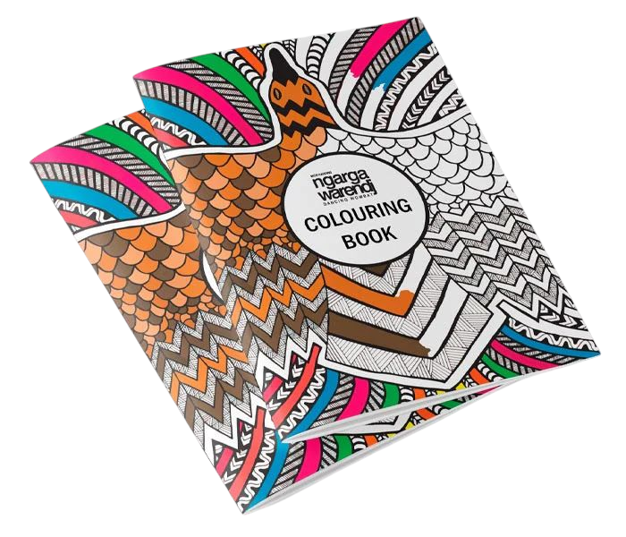 Dancing Wombat Coloring Book