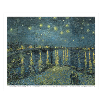 Van Gogh 'Starry Night Over the Rhone' Print