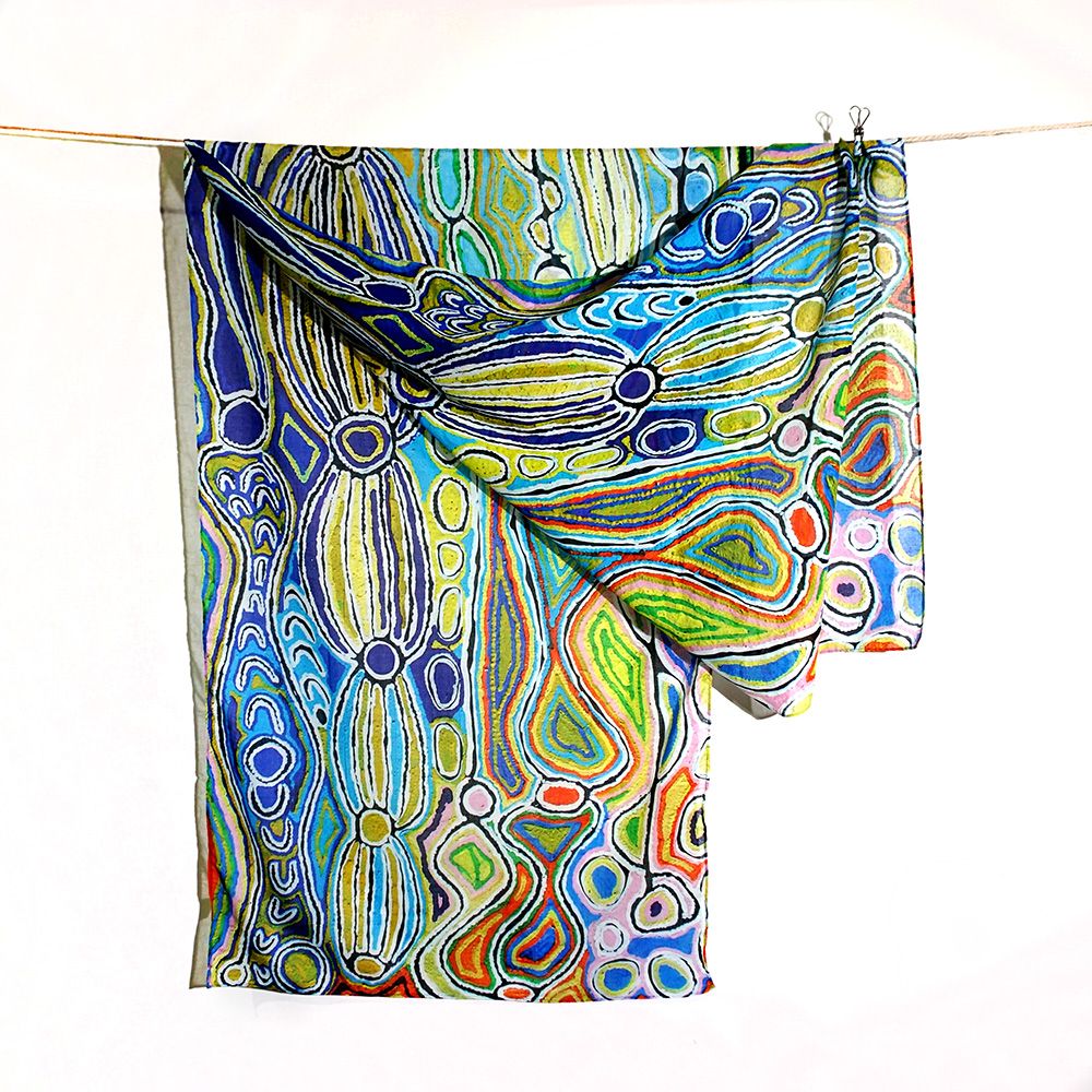 Judy Watson Cotton Scarf