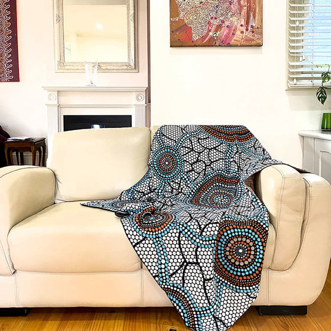 Migration Throw Blanket