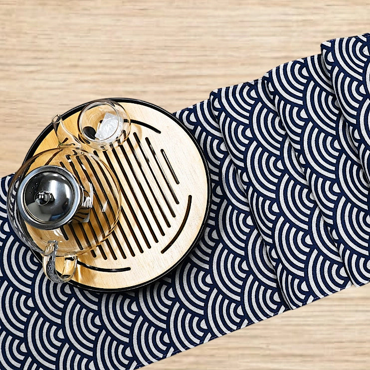 Seigaiha Table Runner
