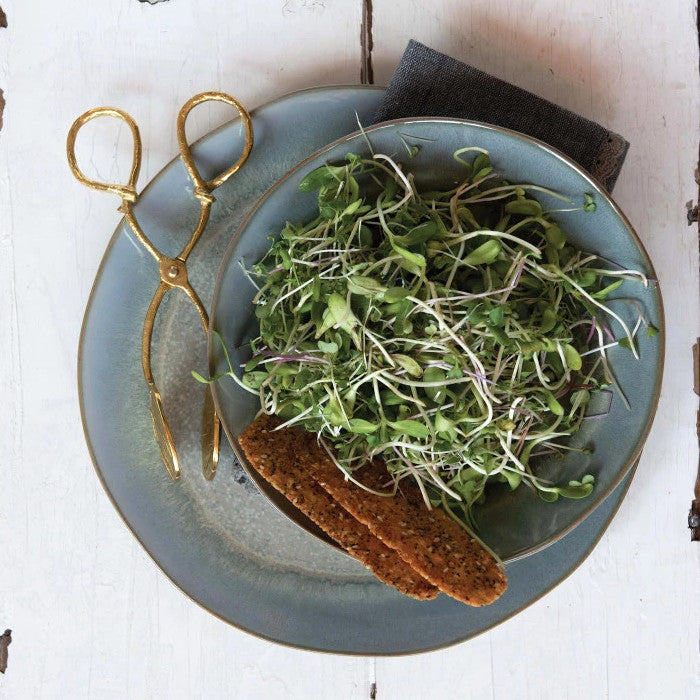 Brass Leaf Tongs