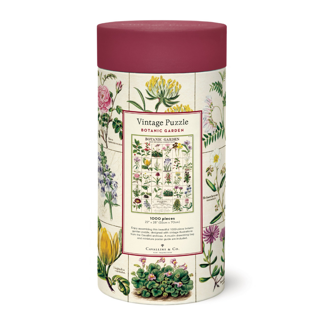 Vintage Botanic Garden Puzzle