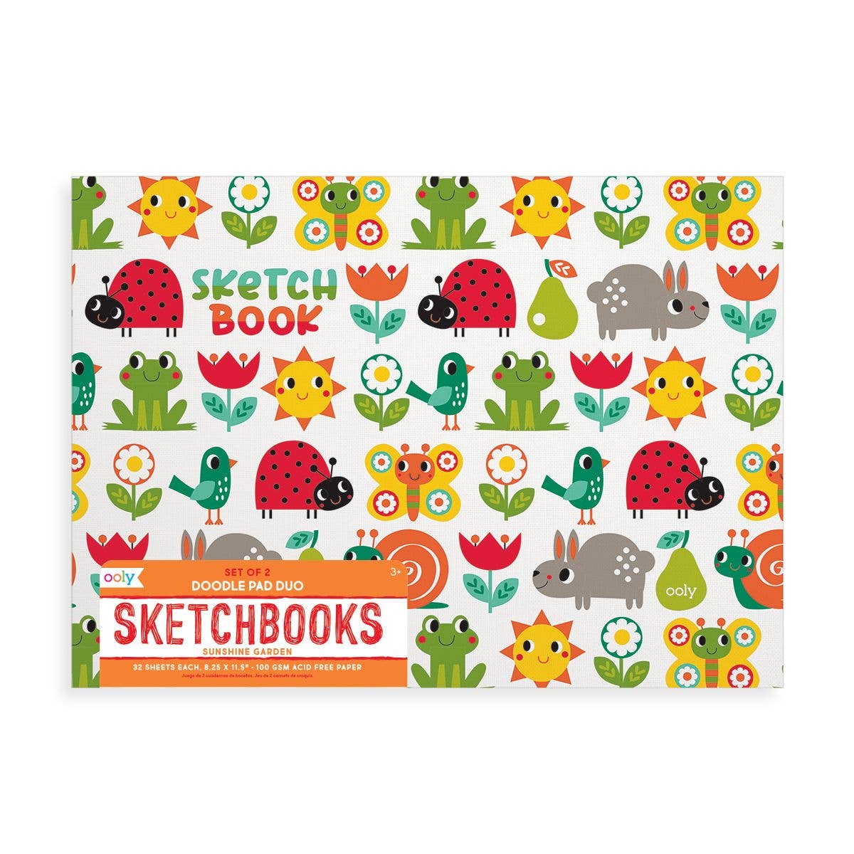 Sunshine Garden Doodle Pad Duo