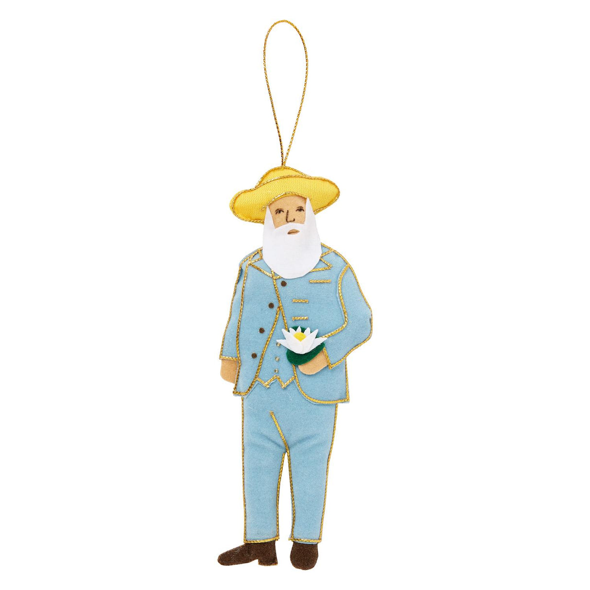 Claude Monet Felt Ornament