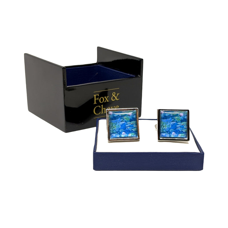 Monet 'Water Lilies' Cufflinks
