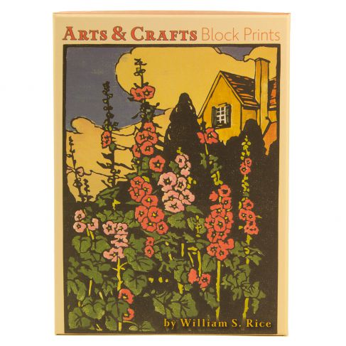 Arts and Crafts Block Prints Boxed Notecards