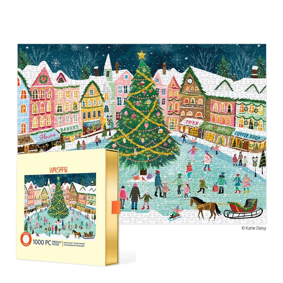 Holiday Town Square Puzzle