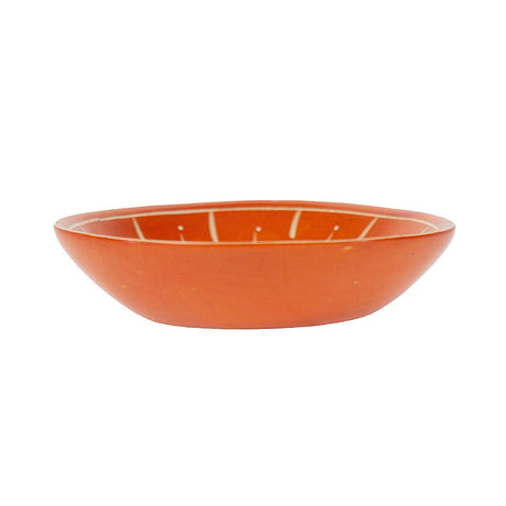 Soapstone Trinket Dish - Orange