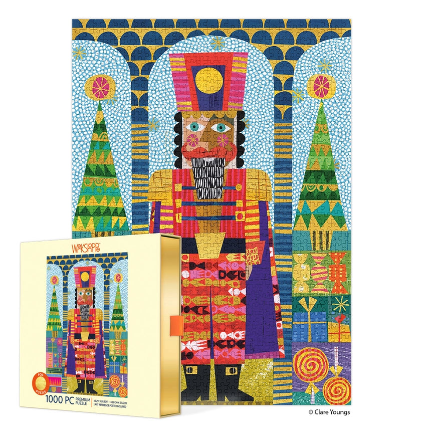 Gold Foil Nutcracker Puzzle