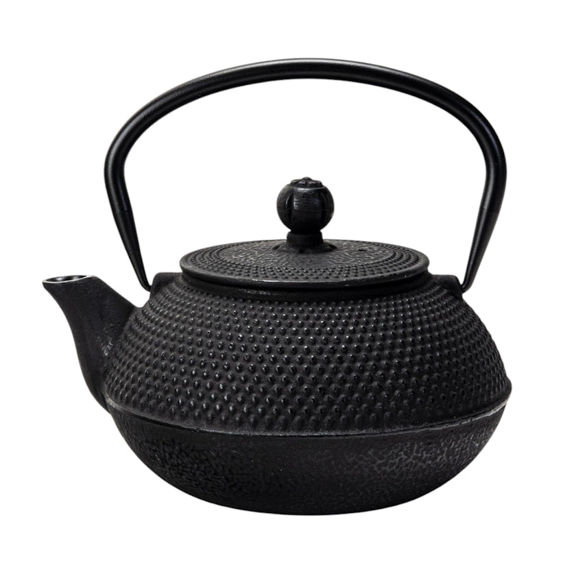 Black Hobnail Teapot