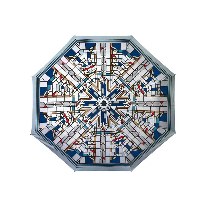 Frank Lloyd Wright 'Waterlilies' Travel Umbrella