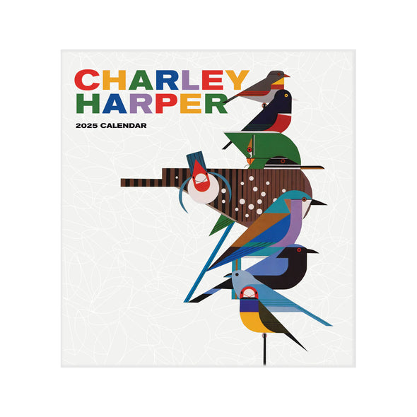 Charley Harper 2025 Mini Wall Calendar