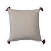 Tessellated Pillow with Tassels