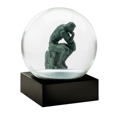 The Thinker Snow Globe