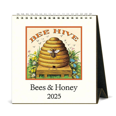 Bees & Honey 2025 Desk Calendar