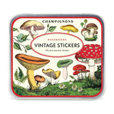 Vintage Mushrooms Sticker Set