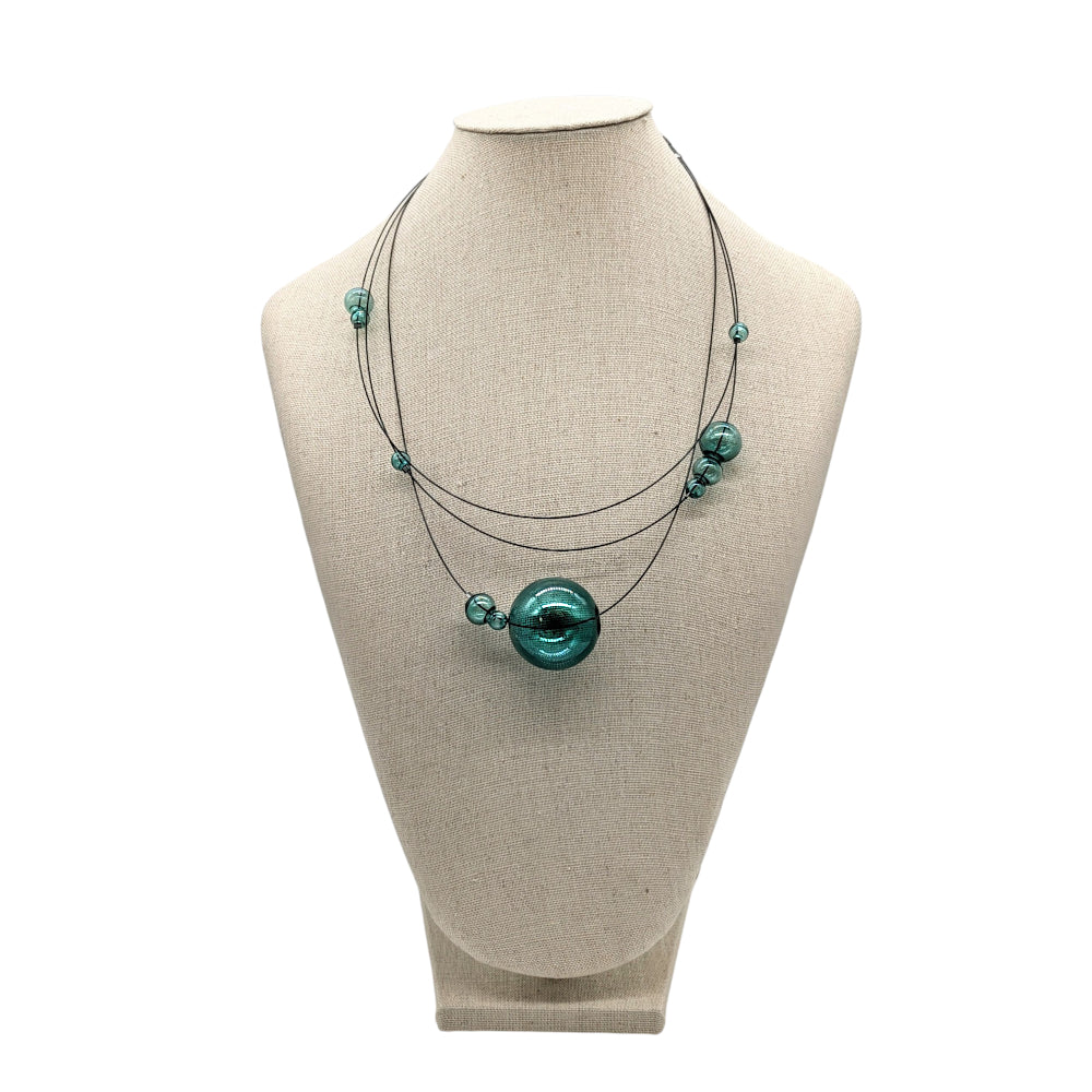 Aqua Cumulus Necklace