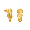 Dalí Clocks Stud Earrings - Gold