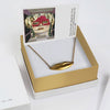 Dalí Lips Necklace - Gold
