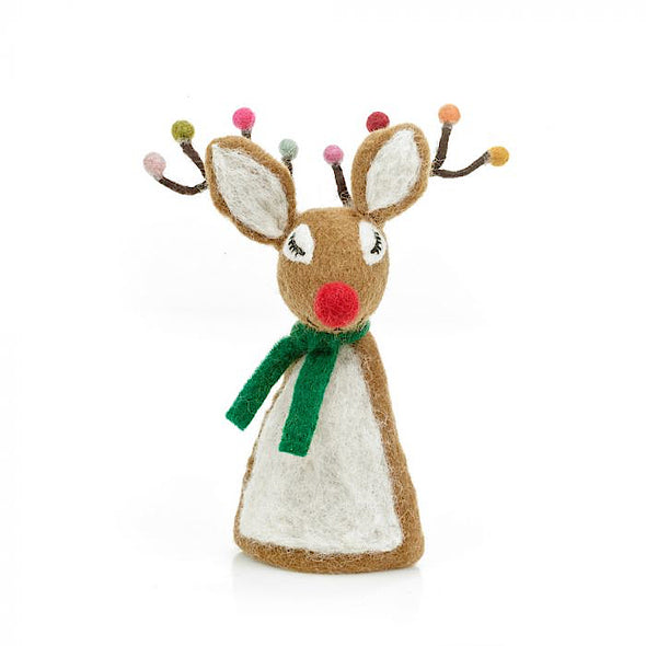 Sassy Rudolph Christmas Tree Topper