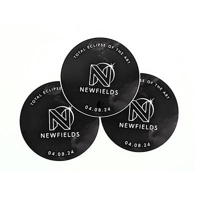 Newfields Eclipse Stickers - Pack of 3